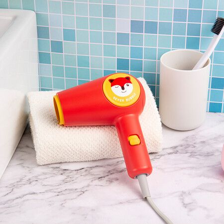 Low Heat Speed Hair Dryer Baby Infant Red