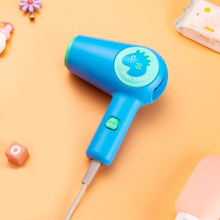 Low Heat Speed Hair Dryer Baby Infant Blue