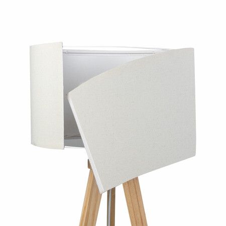 Tripod Floor Lamp with Shelf