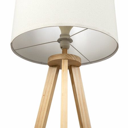 Tripod Floor Lamp with Shelf