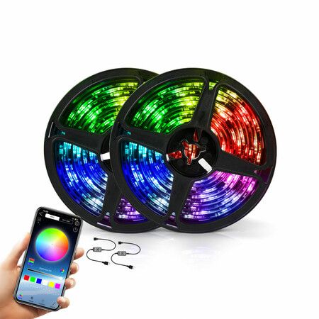 USB LED Strip Lights 10M RGB 5050 Wifi