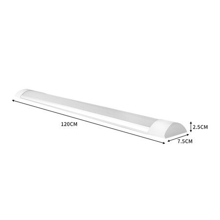 1Pcs LED Slim Ceiling Batten 120 CM