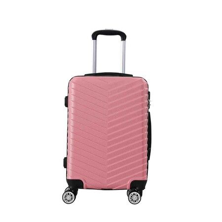 20" Carry On Travel Luggage Rose 20 inch