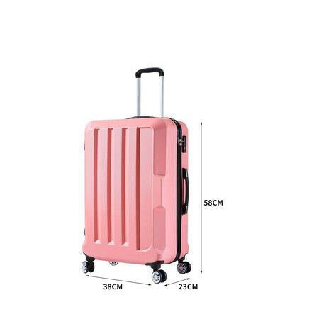 20" Travel Luggage Lightweight Rose Gold 20 inch