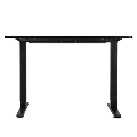 Motorised Standing Desk Adjustable 140cm Black 1000x 1MM