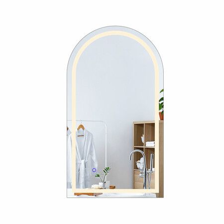 Arch Wall Mirror LED Lighted 60*100cm 60x100