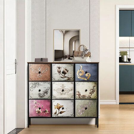 9 Chest of Drawers Storage Cabinet