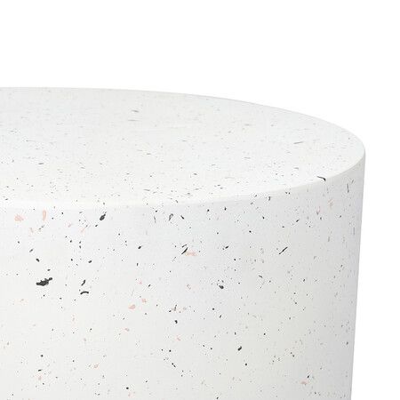 Side Table Terrazzo Round End