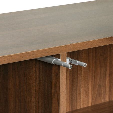 Buffet Sideboard Storage Cabinet Walnut