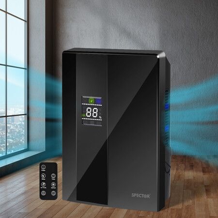 Dehumidifier Air Purifier 2200ml Black