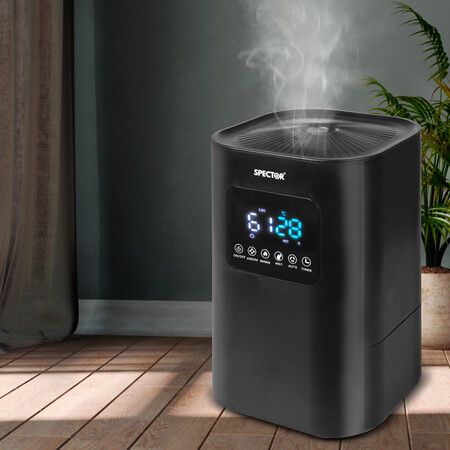 6L Air Humidifier Ultrasonic Black