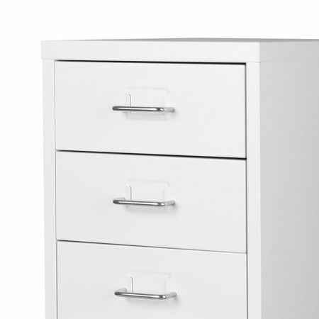 Office Cabinet 8 Drawer Drawers White