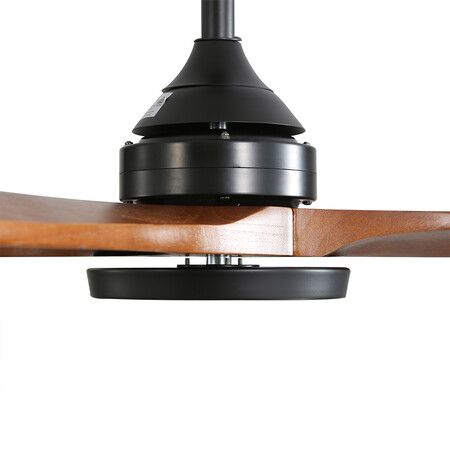 52'' Ceiling Fan DC Motor LED Walnut