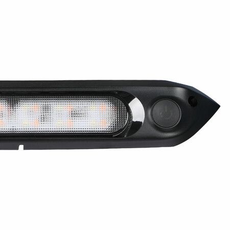 Dual LED Awning Light 12V Amber Black