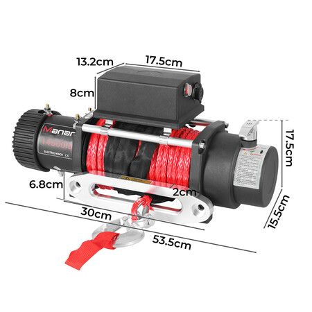 Electric Winch 14500LBS/6575KG 12V Wireless