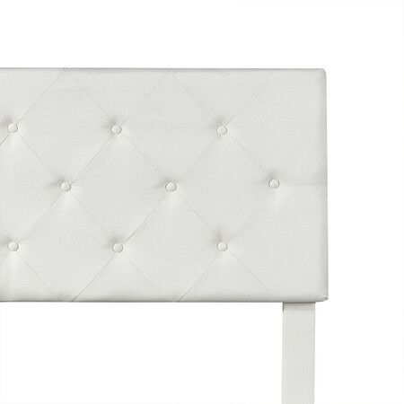 Queen Bed Frame Tufted 4 Drawer