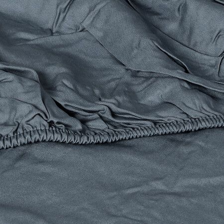 4pcs King Size 100% Bamboo Bed Sheet Set in Charcoal Colour