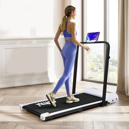 Treadmill Electric Exercise Machine White