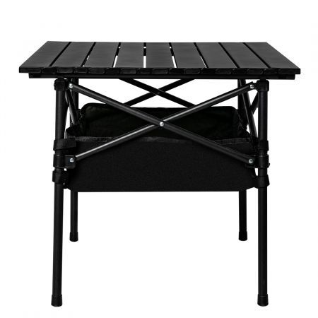 Folding Camping Table Portable Black