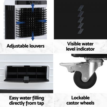 Devanti 60L Evaporative Air Cooler Conditioner