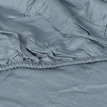 4pcs Double Size 100% Bamboo Bed Sheet Set in Grey Colour