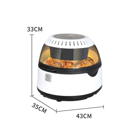 12L Air Fryer Convection Oven White Colour