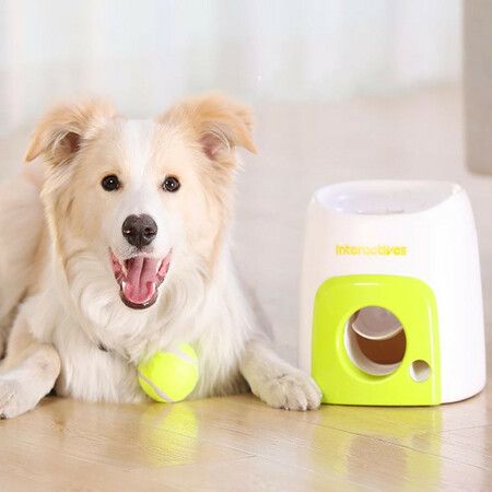 Dog Ball Launcher Interactive Pet Toy for Dogs, Cats