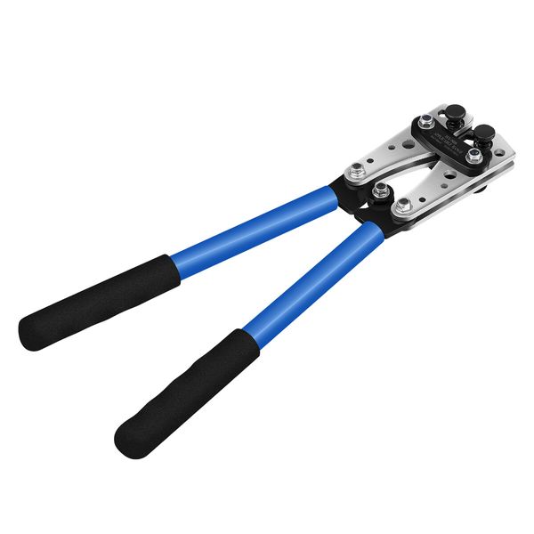 Crimping Tool Pliers Cable Plug Electrical Battery Terminal Wire Lug Hex Crimper Rope Cutter 10 AWG 6 to 50 Square Metres Repairing Tool Kit