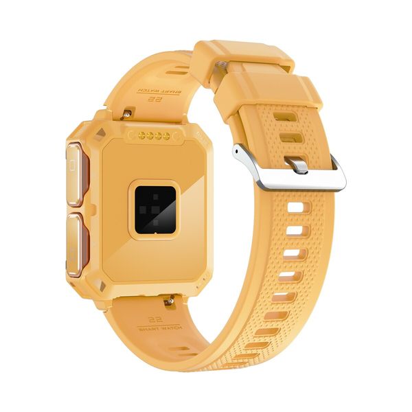 2023 Newest Smart Watch With Earbuds 3 in 1 Fitness Tracker 1.96inch HD Screen 4GB Large Memory Bluetooth Call Sports Men Color Orange