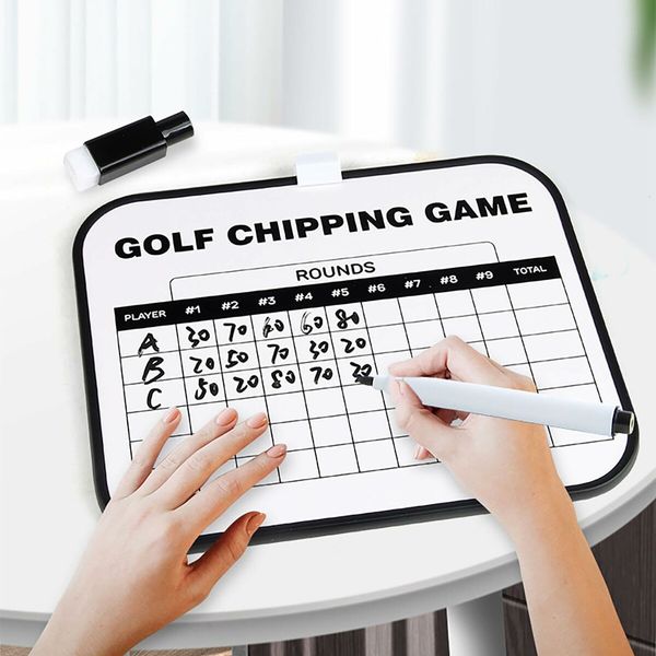 2-in-1 Golf Chipping Game Training Mat Interactive Putting Dart Game Indoor Outdoor Games For Kids Home Backyard Office