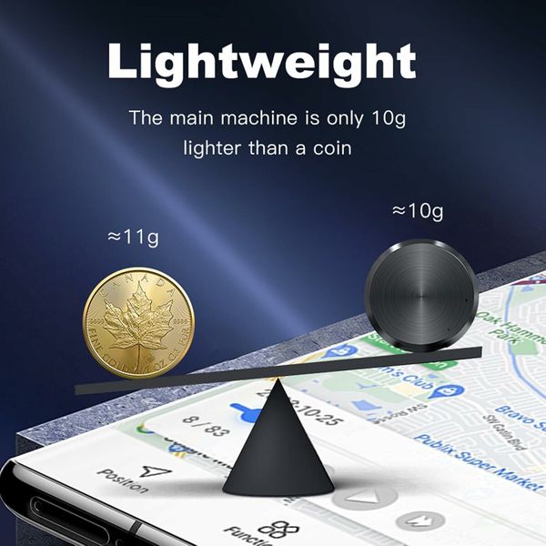 GPS Tracker for Vehicles, Real Time Tracking Device, Magnetic Design, No Subscription Fees GPS Tracker for Car Hidden