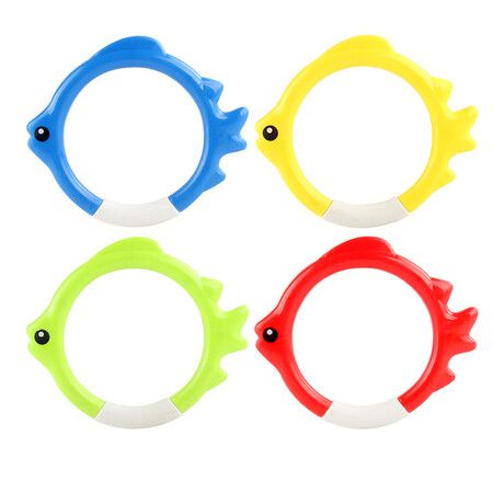 20 Pack Summer Pool Diving Swimming Toys for Kids, Fun Swim Games Sinking Set, Include Torpedo Gems Shark Rings Sea Animals for Boys Girls