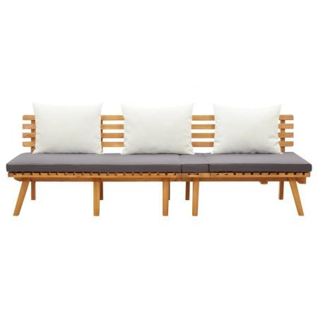 Garden Day Bed 200x65 cm Solid Wood Acacia