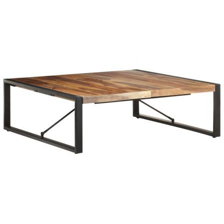 Coffee Table 120x120x40 cm Solid Wood