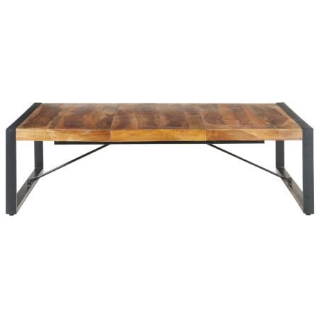 Coffee Table 140x140x40 cm Solid Wood