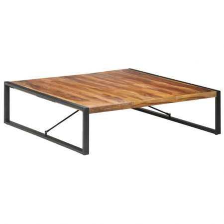 Coffee Table 140x140x40 cm Solid Wood