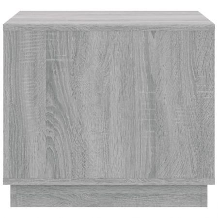 Coffee Table Grey Sonoma 51x50x44 cm Engineered Wood