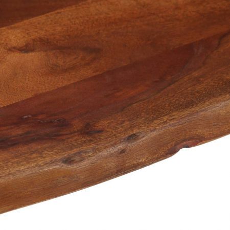 Coffee Table Honey Brown 110x55x40 cm Solid Wood Acacia