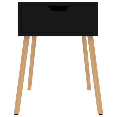 Bedside Cabinets 2 pcs High Gloss Black 40x40x56 cm Engineered Wood