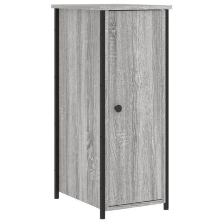 Bedside Cabinets 2 pcs Grey Sonoma 32x42x80 cm Engineered Wood