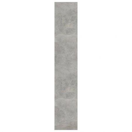 Book Cabinet/Room Divider Concrete Grey 80x30x166 cm Engineered Wood