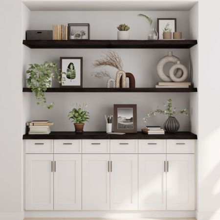 Wall Shelf Dark Brown 160x50x(2-4) cm Treated Solid Wood Oak