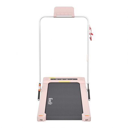 Everfit Treadmill Electric Walking Pad Under Desk Home Gym Fitness 400mm Pink