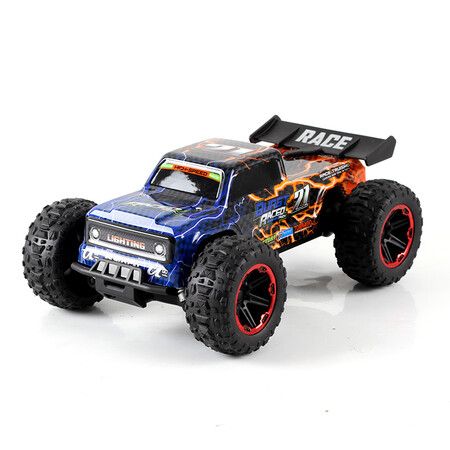 1:16 Gesture RC Monster Trucks 4WD All Terrain 2 LiPo Batteries Outdoor Play Lights Spray Long Range Boys Girls Gift