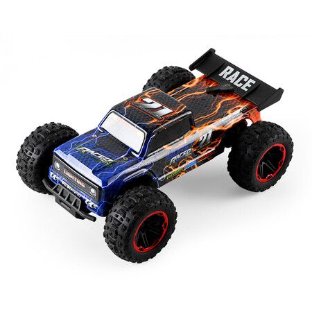 1:16 Gesture RC Monster Trucks 4WD All Terrain 2 LiPo Batteries Outdoor Play Lights Spray Long Range Boys Girls Gift