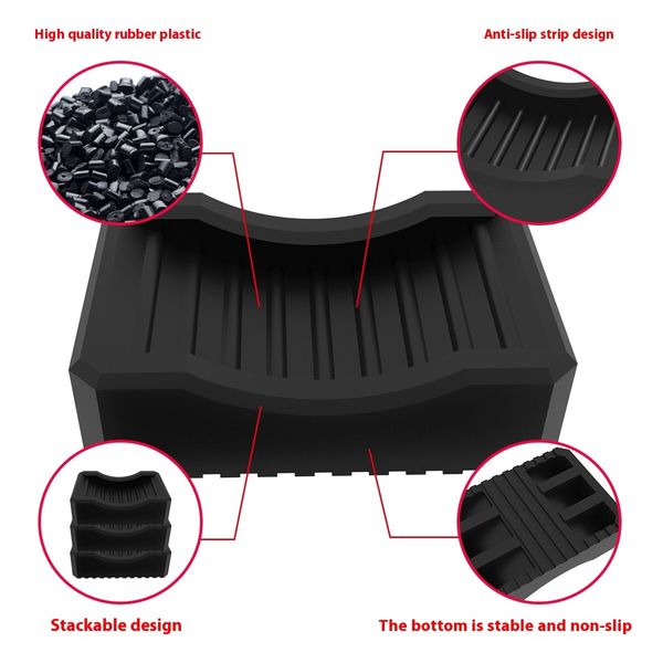 4 Pcs Leveling Shims Kit Blackstone Griddle Stand Accessories Leveling Shims Kit is Suitable for Most Grills