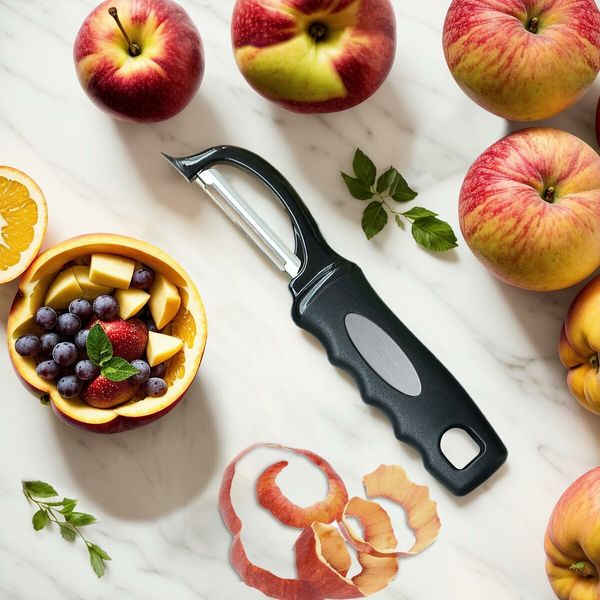 Swivel Vegetable Peeler,Potato Peeler with Blemish Remover,Veggie Peeler with Sharp Stainless Steel Blades,Fruit Peeler with Comfortable Handle for Kitchen