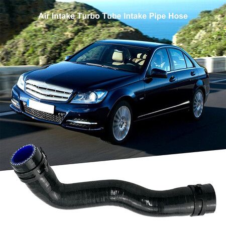 Air Intake Turbo Tube, Turbochagrer Intake Pipe Hose for Mercedes-Benz W172 SLK200 SLK250, W204 C180 C200 C250, W212 E200 E250 E250 M271 Engine, 2710901629 2710901729 2710902029 2711801819 2710901929