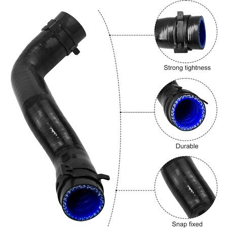 Air Intake Turbo Tube, Turbochagrer Intake Pipe Hose for Mercedes-Benz W172 SLK200 SLK250, W204 C180 C200 C250, W212 E200 E250 E250 M271 Engine, 2710901629 2710901729 2710902029 2711801819 2710901929