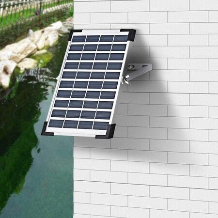 2.5W Floating Solar Air Pump Oxygenator  Air Hoses and Bubble Stone Pond Aerator Bubble